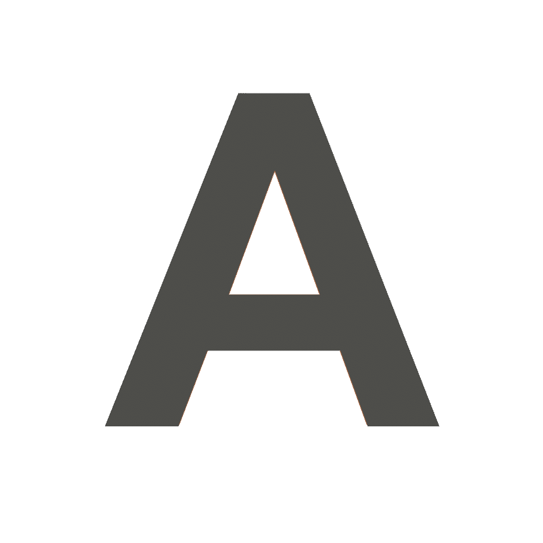 Awards A Letter Transparent
